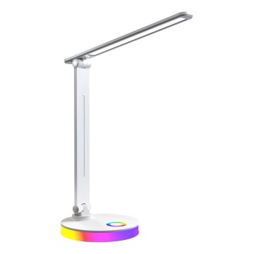 LED bordlampe m. RGBW-farver BRUNO LED/5W/5V 3000/4500/6000K hvid