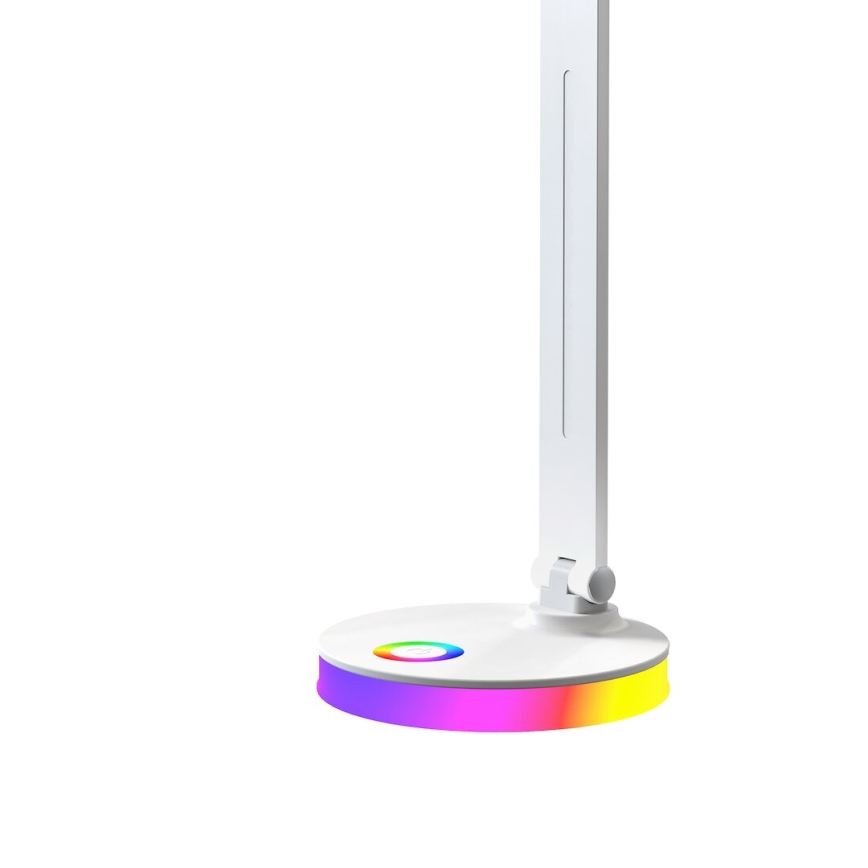 LED bordlampe m. RGBW-farver BRUNO LED/5W/5V 3000/4500/6000K hvid