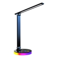 LED bordlampe m. RGBW-farver BRUNO LED/5W/5V 3000/4500/6000K sort