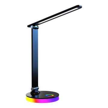LED bordlampe m. RGBW-farver BRUNO LED/5W/5V 3000/4500/6000K sort