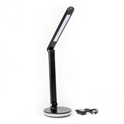LED bordlampe m. RGBW-farver dæmpbar med powerbank-funktion LED/12W/5V 2800-6000K sort