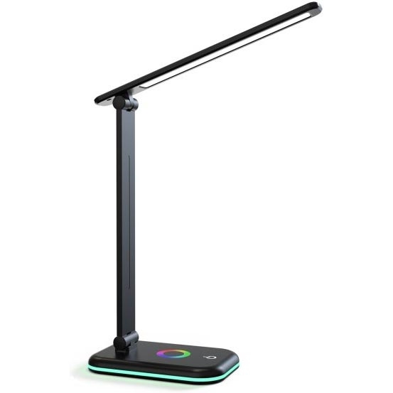 LED bordlampe m. RGBW-farver dæmpbar NOBLITE LED/7W/5V 3000/4000/6500K sort