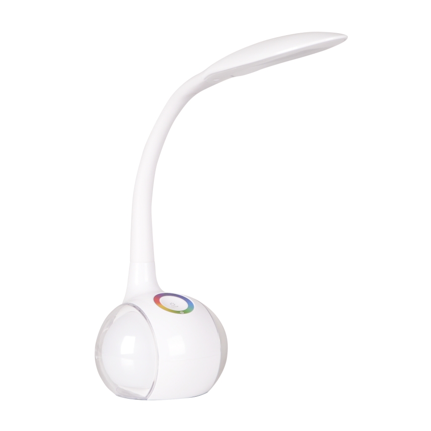 LED bordlampe m. RGBW-farver m. touch-funktion dæmpbar COSMOS LED/6,5W/230V hvid