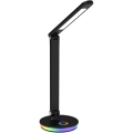 LED bordlampe m. RGBW-farver og touch-funktion dæmpbar NEPTUN LED/7W/230V sort