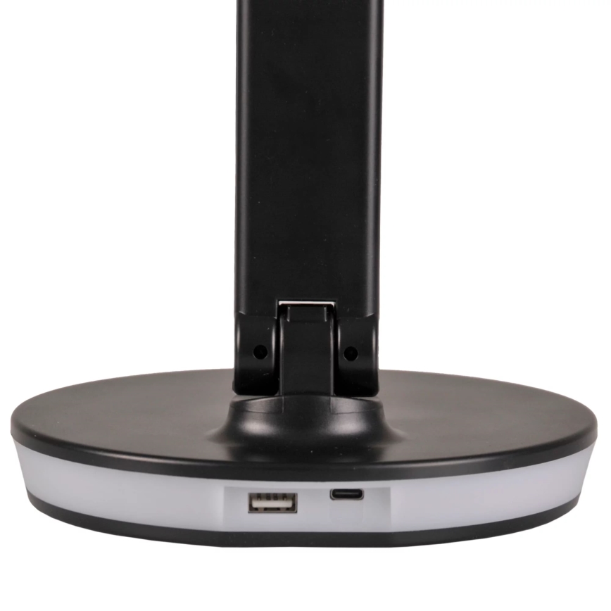 LED bordlampe m. RGBW-farver og touch-funktion dæmpbar NEPTUN LED/7W/230V sort