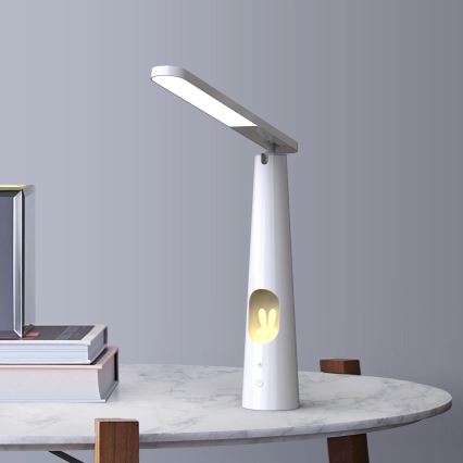 LED bordlampe m. touch-funktion dæmpbar BUNNY LED/7W/230V 2700/4000/6500K hvid