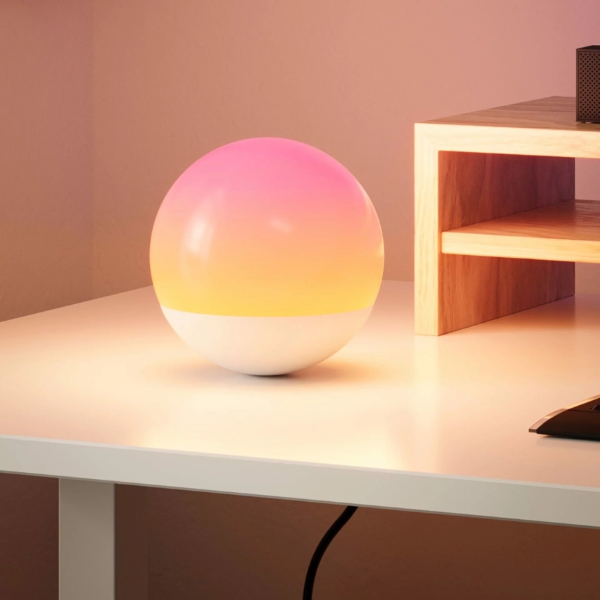 LED bordlampe m. touch-funktion dæmpbar CANDY LED/5V 1200 mAh flerfarvet