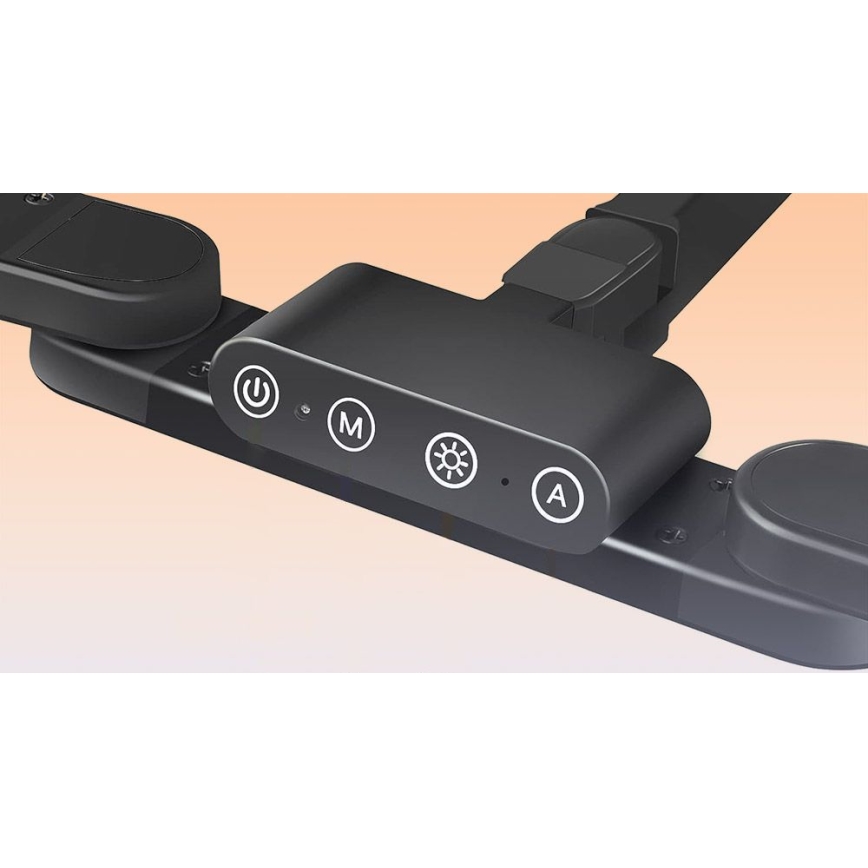 LED Dæmpbar touch-funktion fleksibel bordlampe POINTIQ LED/24W/230V 3000-6500K CRI 92 sort