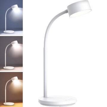 LED bordlampe m. touch-funktion dæmpbar LED/4,5W/5V 3000/4000/6500K hvid