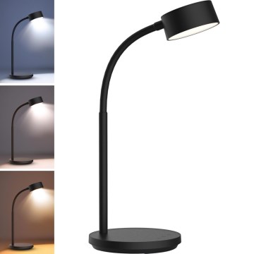 LED bordlampe m. touch-funktion dæmpbar LED/4,5W/5V 3000/4000/6500K sort