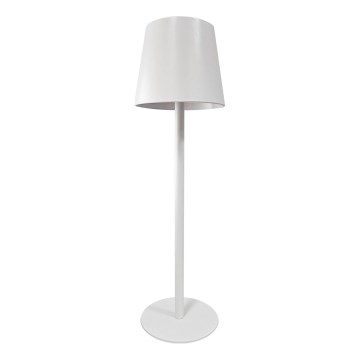 LED bordlampe m. touch-funktion dæmpbar LED/5W/5V USB 1200 mAh hvid