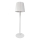 LED bordlampe m. touch-funktion dæmpbar LED/5W/5V USB 1200 mAh hvid