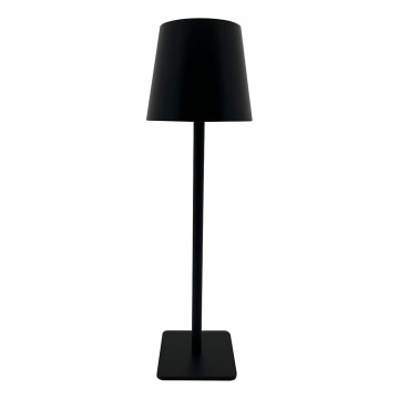 LED bordlampe m. touch-funktion dæmpbar LED/5W/5V USB 1200 mAh sort