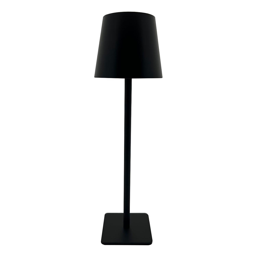 LED bordlampe m. touch-funktion dæmpbar LED/5W/5V USB 1200 mAh sort