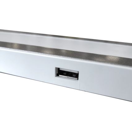 LED bordlampe m. touch-funktion dæmpbar MADERA LED/7W/230V USB hvid