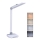 LED bordlampe m. touch-funktion dæmpbar med nat belysning LED/10W/5V 3000/4000/5000K hvid
