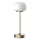 LED bordlampe m. touch-funktion dæmpbar RIMINI LED/2W/5V USB 2000 mAh guldfarvet/hvid