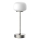 LED bordlampe m. touch-funktion dæmpbar RIMINI LED/2W/5V USB 2000 mAh mat krom/hvid