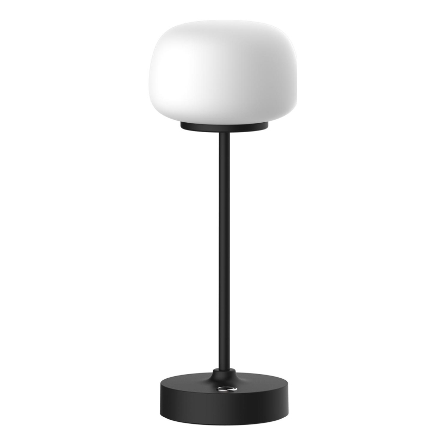 LED bordlampe m. touch-funktion dæmpbar RIMINI LED/2W/5V USB 2000 mAh sort/hvid