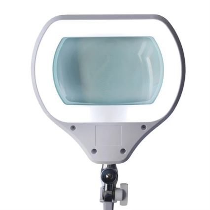 LED bordlampe med lup dæmpbar LED/12W/230V hvid