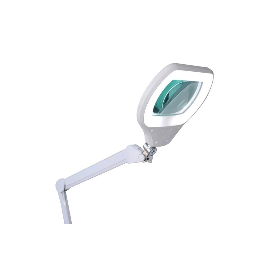 LED bordlampe med lup dæmpbar LED/12W/230V hvid