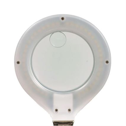 LED bordlampe med lup LED/6,5W/230V hvid