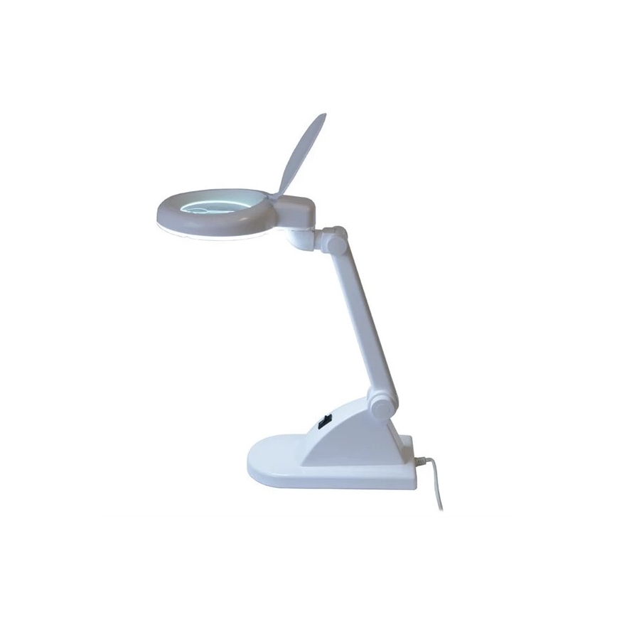 LED bordlampe med lup LED/6W/230V hvid