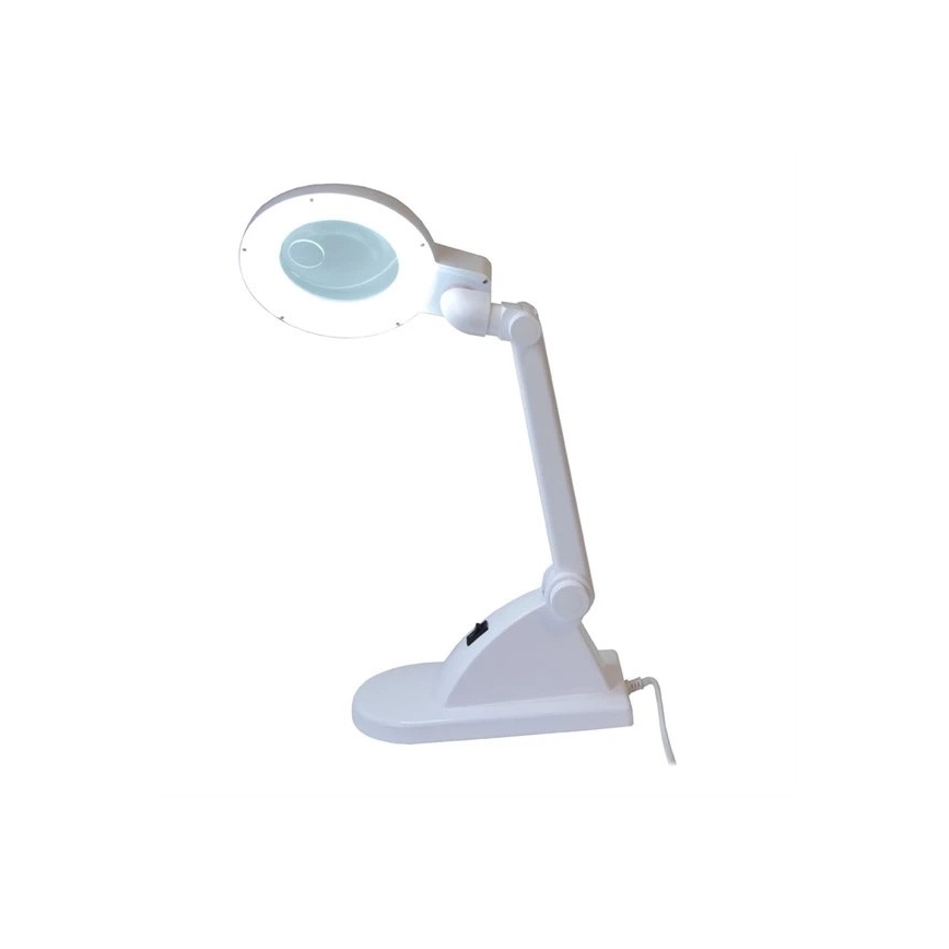LED bordlampe med lup LED/6W/230V hvid
