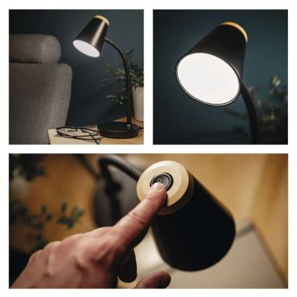 LED-bordlampe TARA LED/4,5W/230V 4000K sort