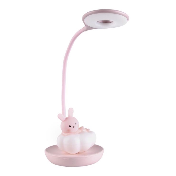 LED bordlampe til børn dæmpbar RABBIT LED/2,5W/230V pink