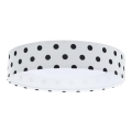 LED Børne loftlampe GALAXY KIDS LED/24W/230V prikker hvid/sort