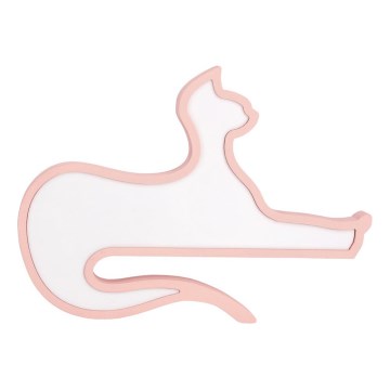 LED Børne skrivebordslampe CAT LED/13W/230V pink