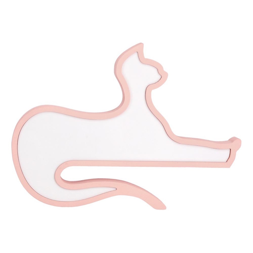 LED Børne skrivebordslampe CAT LED/13W/230V pink