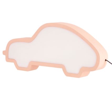 LED Børnebordlampe CAR LED/11W/230V lyserød