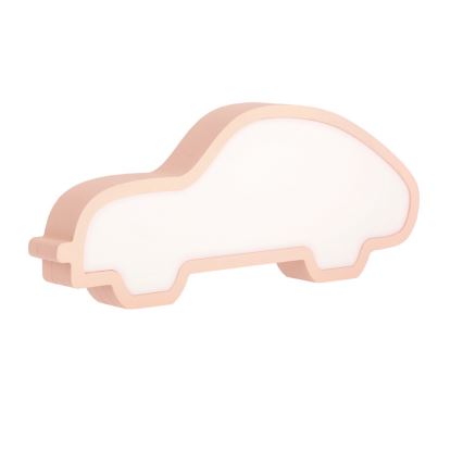 LED Børnebordlampe CAR LED/11W/230V lyserød