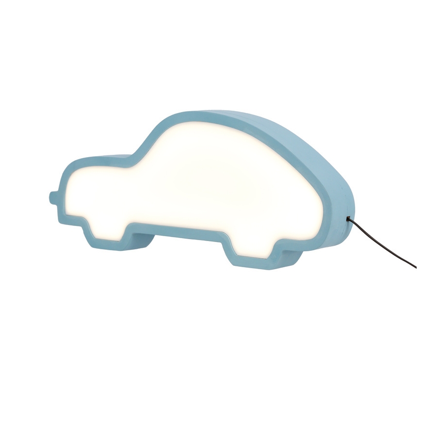 LED Børnebordslampe CAR LED/11W/230V blå