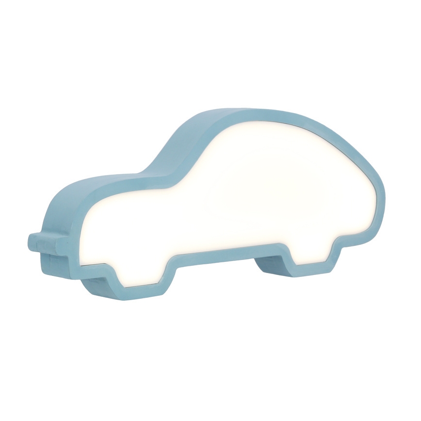 LED Børnebordslampe CAR LED/11W/230V blå