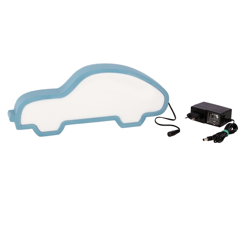 LED Børnebordslampe CAR LED/11W/230V blå