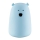LED børnelampe m. RGB-farver og touch-funktion BEAR LED/0,8W/5V blå