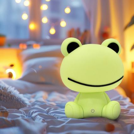 LED børnelampe m. touch-funktion dæmpbar FRØ LED/2,5W/3,7V 1200 mAh