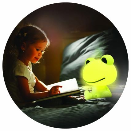 LED børnelampe m. touch-funktion dæmpbar FRØ LED/2,5W/3,7V 1200 mAh