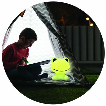 LED børnelampe m. touch-funktion dæmpbar FRØ LED/2,5W/3,7V 1200 mAh