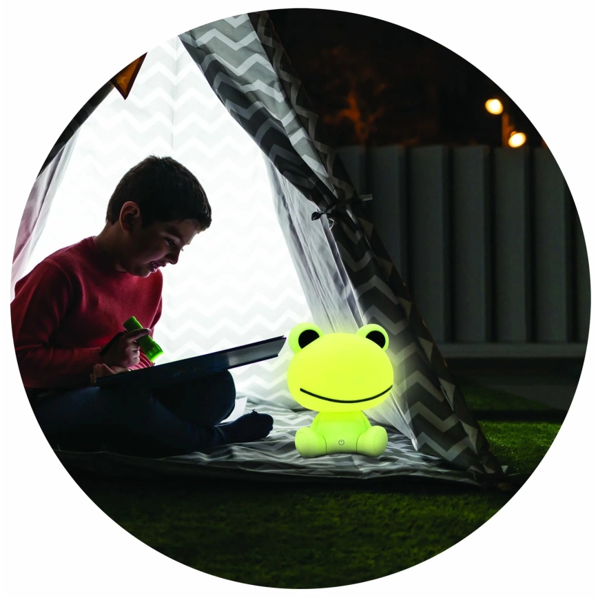 LED børnelampe m. touch-funktion dæmpbar FRØ LED/2,5W/3,7V 1200 mAh