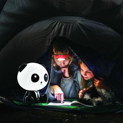 LED børnelampe m. touch-funktion dæmpbar PANDA LED/2,5W/3,7V 1200 mAh