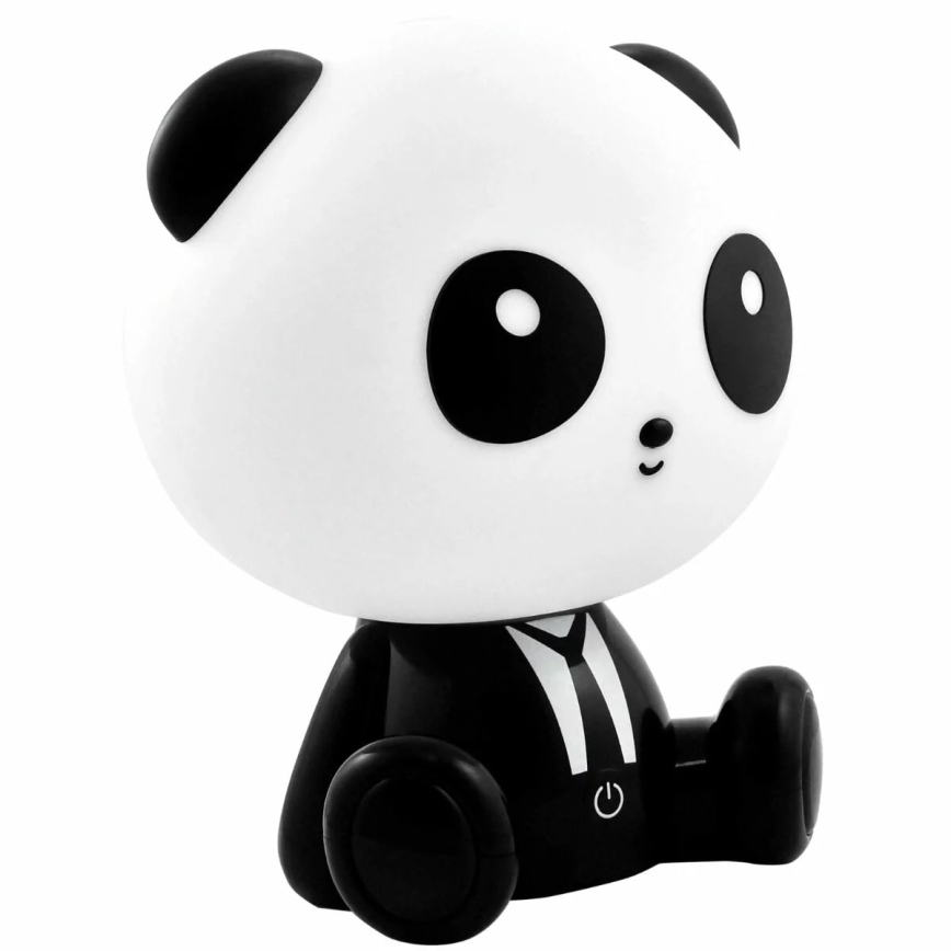 LED børnelampe m. touch-funktion dæmpbar PANDA LED/2,5W/3,7V 1200 mAh