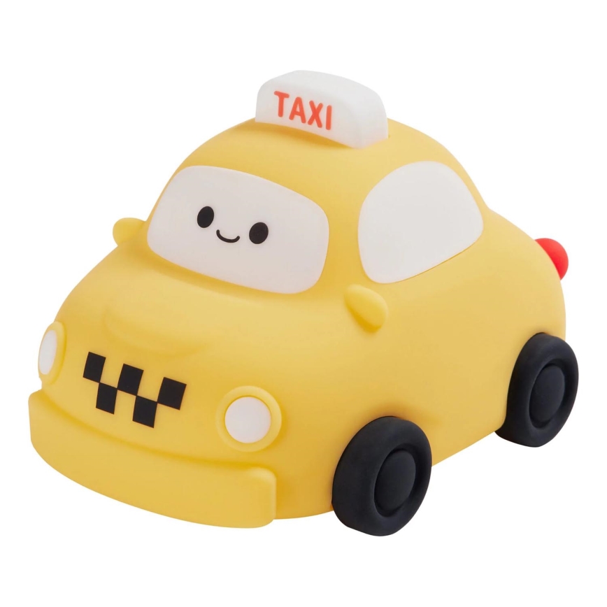 LED børnelampe m. touch-funktion dæmpbar TAXI LED/1W/5V USB 1200 mAh taxi gul