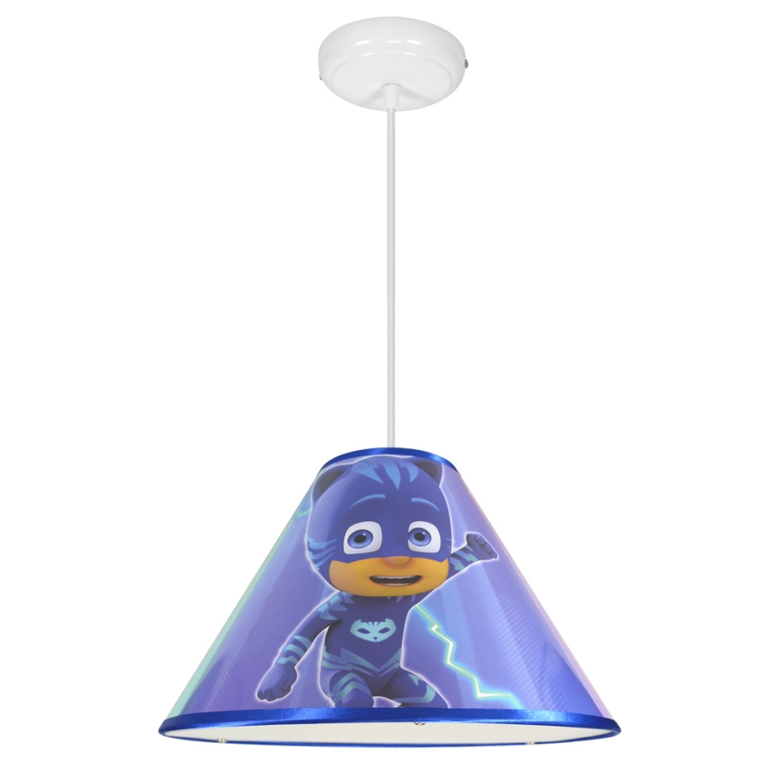 LED børnependel med kabel PJ MASK 1xE27/40W/230V