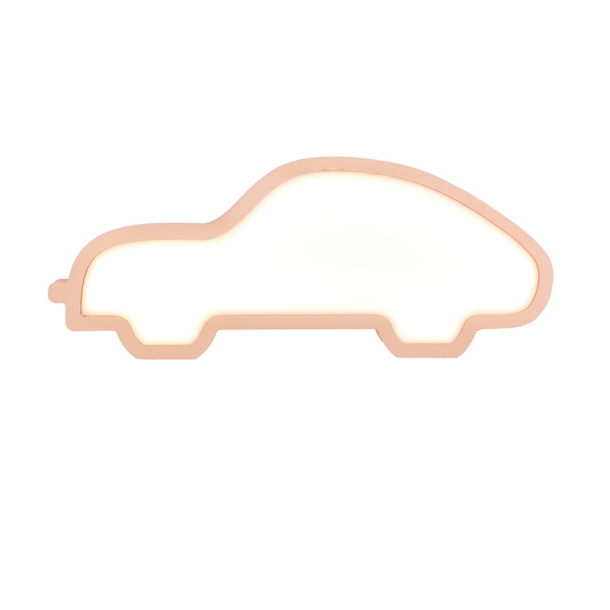 LED Børneskrivebordlampe CAR LED/11W/230V rosa