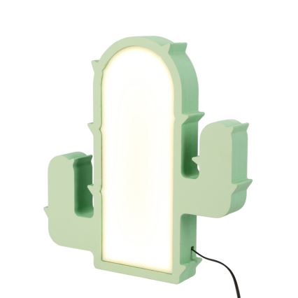 LED Børnestol lampe CACTUS LED/10W/230V grøn