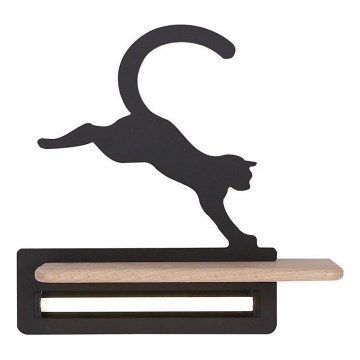 LED Børnevæglampe med hylde JUMPING CAT LED/5W/230V,